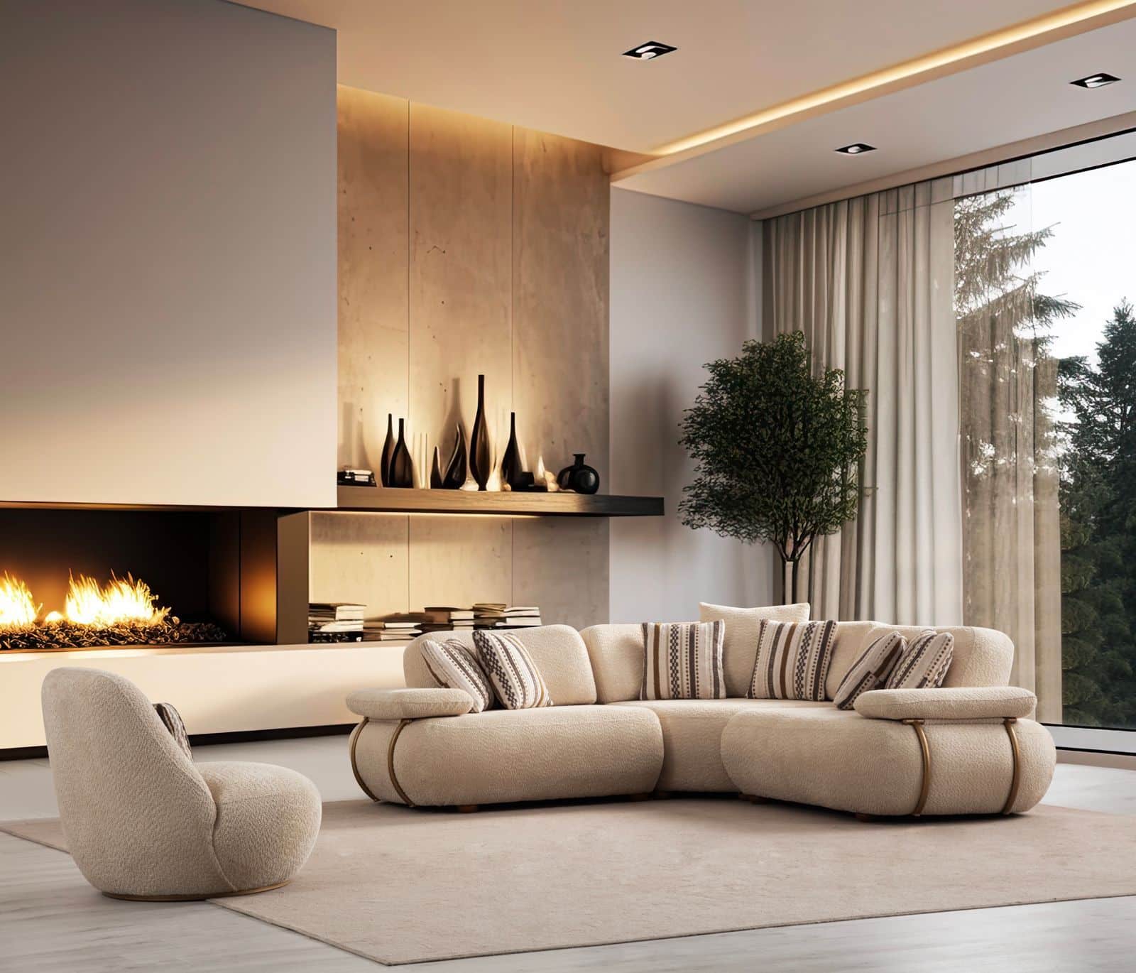 Madrid Luxury Köşe Koltuk Takımı