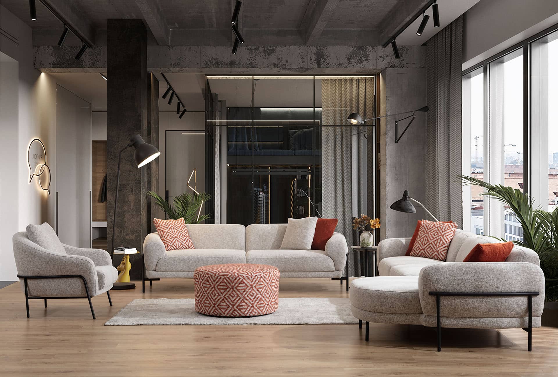 Palermo Corner Köşe Koltuk Takımı