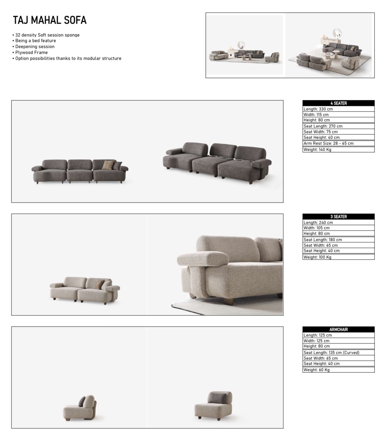 Taç Mahal Koltuk Takımı - Görsel 8