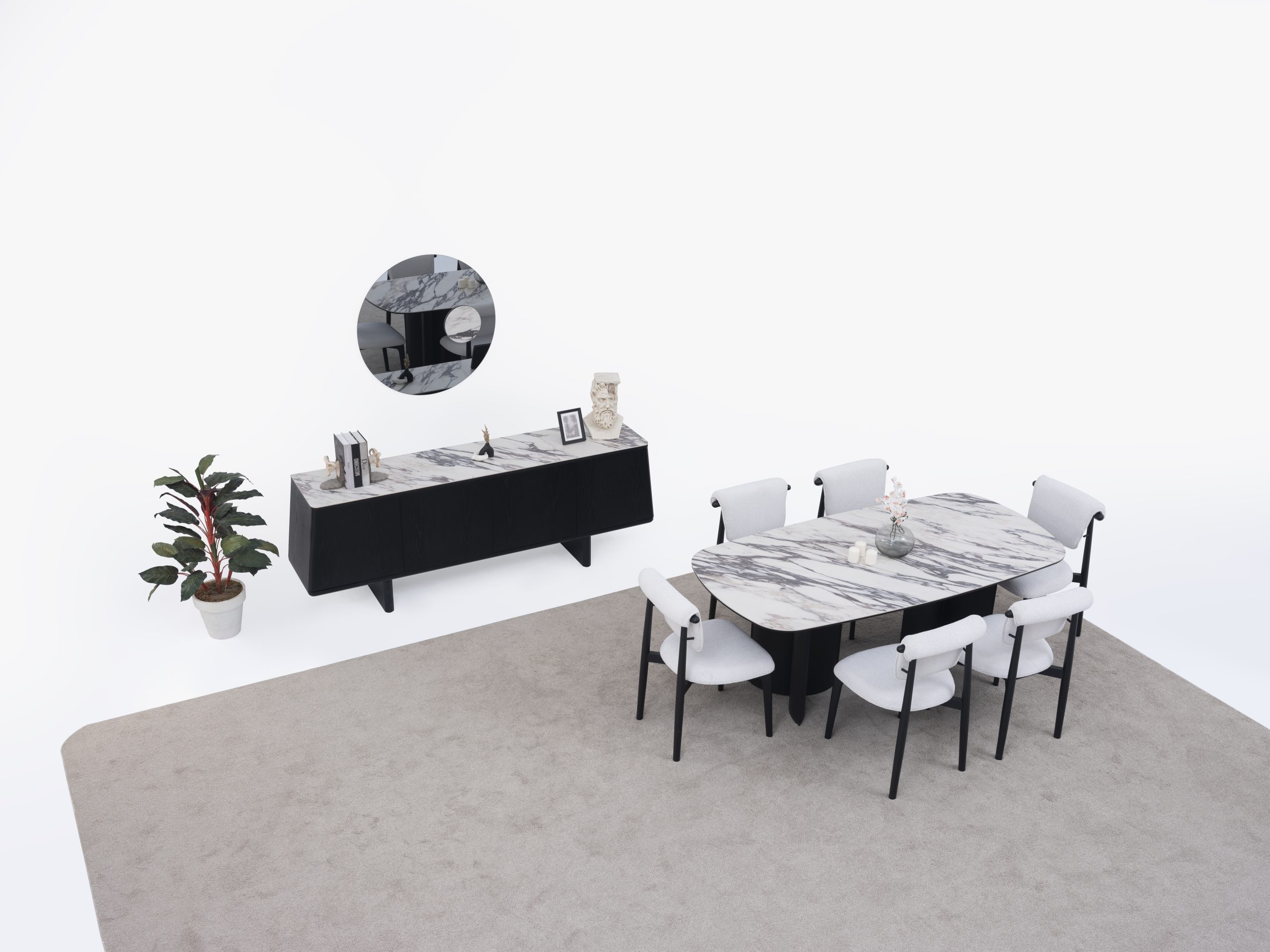 Petra Yemek Odası Takımı - Görsel 12